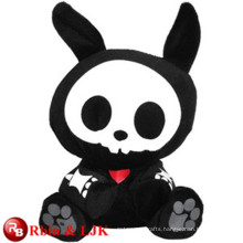 ICTI Audited Factory black rabbit plush toys